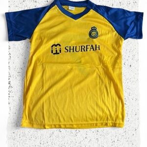 Sporto Yellow and Blue Kids Jersey